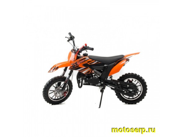 Купить  Питбайк Motoland GS Motors S5 минимото, миникросс ДЕТСКИЙ, 2Т, 50сс, руч. старт, кол. 10/10" (шт) (ML 18080 (0 купить с доставкой по Москве и России, цена, технические характеристики, комплектация фото  - motoserp.ru