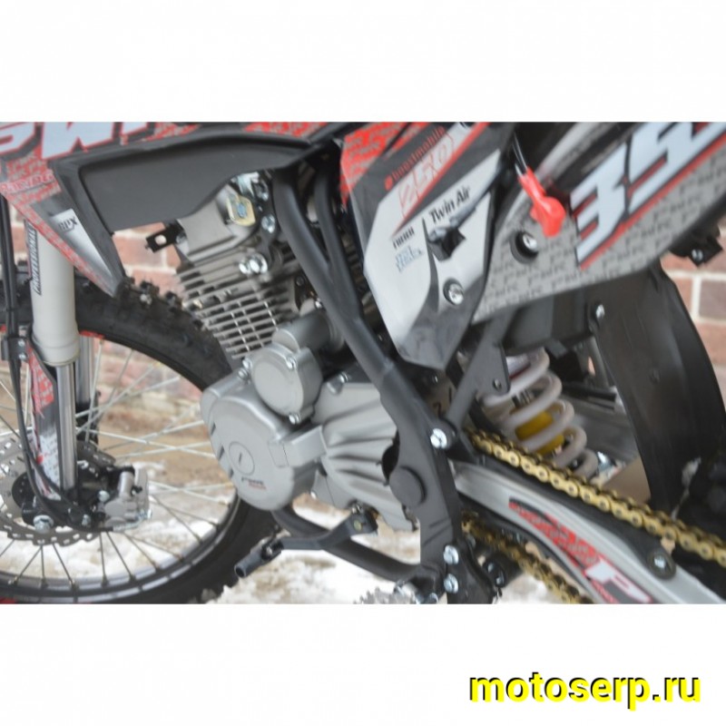 Купить  ====Мотоцикл Кросс/Эндуро PWR FZ250 (172FMM) (4V) (4-х клапанный) красный (Бер) (шт) (ML 18102 купить с доставкой по Москве и России, цена, технические характеристики, комплектация фото  - motoserp.ru