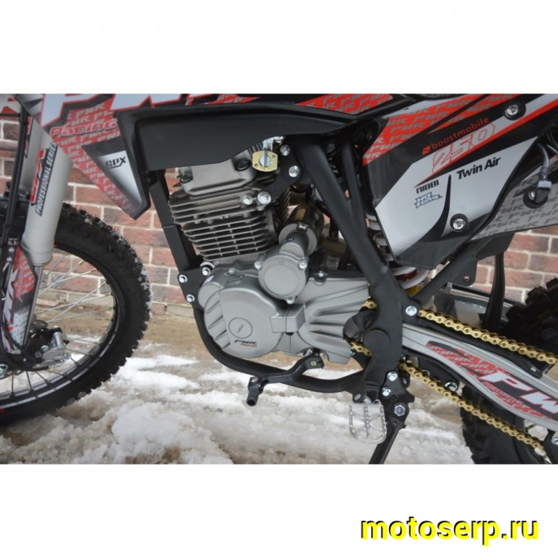 Купить  ====Мотоцикл Кросс/Эндуро PWR FZ250 (172FMM) (4V) (4-х клапанный) красный (Бер) (шт) (ML 18102 купить с доставкой по Москве и России, цена, технические характеристики, комплектация фото  - motoserp.ru