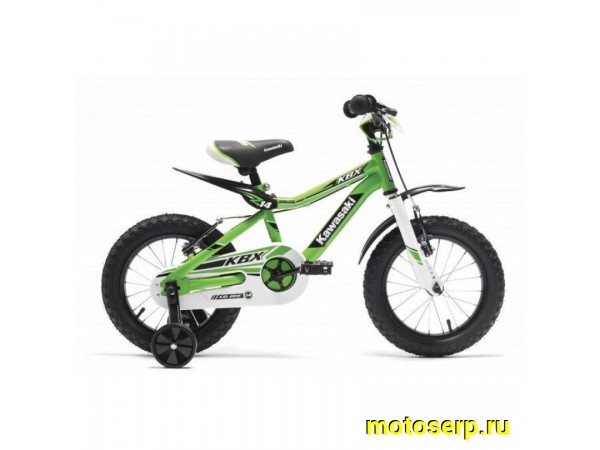 Купить  ====14" KAWASAKI KBX (Кавасаки Кбикс) 14; 1ск; рама-сталь; тормоз-ножной (шт)  купить с доставкой по Москве и России, цена, технические характеристики, комплектация фото  - motoserp.ru