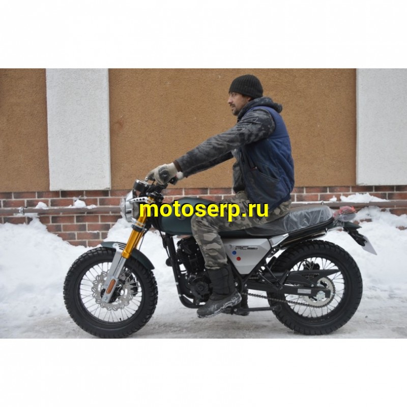 Купить  Мотоцикл RACER Triumph RC250CK-A (Рейсер Триумф)  Кафе-рейсер 250cc, 173FMM (маркирован 166FMM) 21лс, 4Т; 17"; 5 пер, диск торм, (зал) (шт) купить с доставкой по Москве и России, цена, технические характеристики, комплектация фото  - motoserp.ru