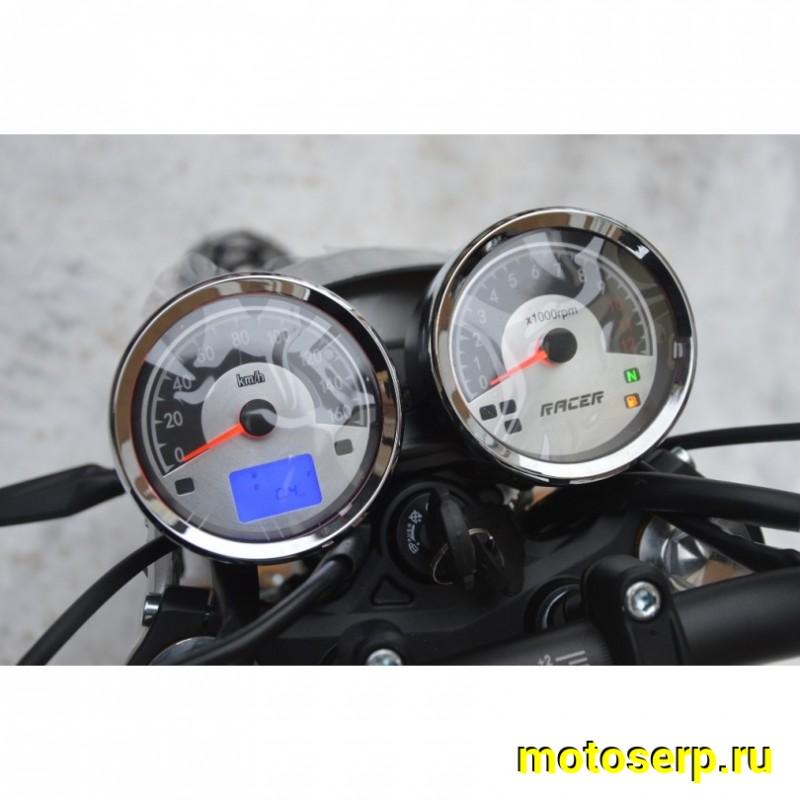 Купить  ====Мотоцикл RACER RC250CK-A Triumph (Рейсер Триумф)  Кафе-рейсер 250cc, 173FMM (маркирован 166FMM) 21лс, 4Т; 17"; 5 пер, диск торм, (шт) купить с доставкой по Москве и России, цена, технические характеристики, комплектация фото  - motoserp.ru