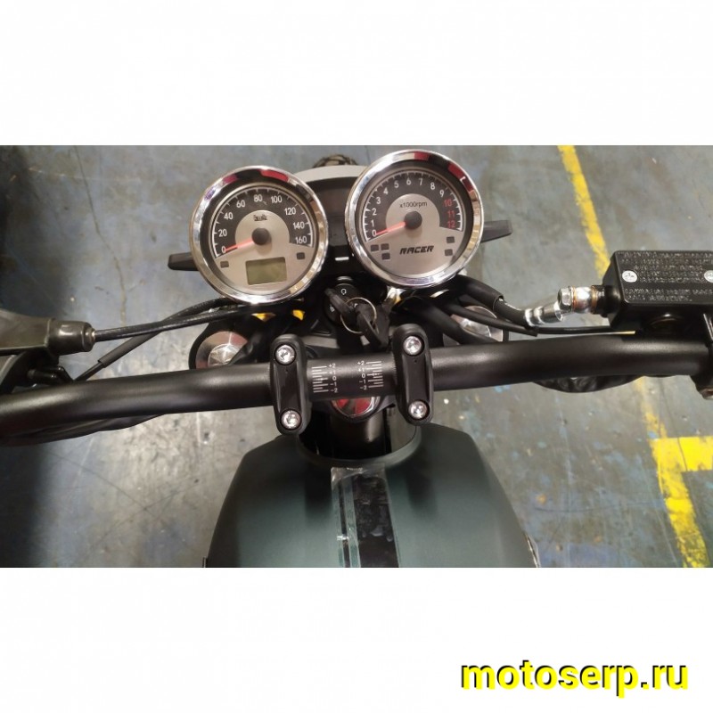 Купить  Мотоцикл RACER RC250CK-A Triumph (Рейсер Триумф)  Кафе-рейсер 250cc, 173FMM (маркирован 166FMM) 21лс, 4Т; 17"; 5 пер, диск торм, (шт) купить с доставкой по Москве и России, цена, технические характеристики, комплектация фото  - motoserp.ru