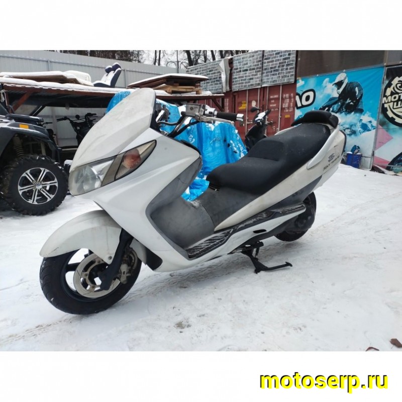 Купить  ====Максискутер Suzuki Skywave 250 2005 г.в. 28207км Из Японии,без пробега по РФ  купить с доставкой по Москве и России, цена, технические характеристики, комплектация фото  - motoserp.ru