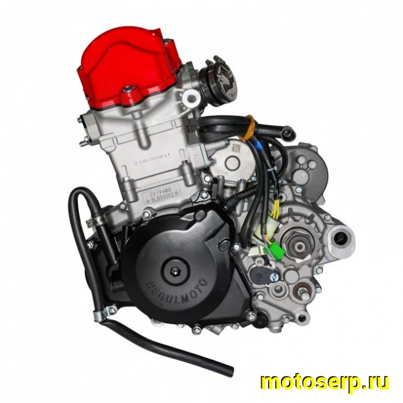 Купить  ====Двигатель  в сб. 450cc ZS194MQ (NC450) 4Т, вод. охл., электростартер, 6 передач, с радиаторами в компл без карбюратора (шт) (Regul 201356 купить с доставкой по Москве и России, цена, технические характеристики, комплектация фото  - motoserp.ru