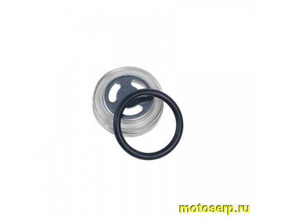 Купить  Окно смотровое жидкости тормозной (глазок окошко) главного тормозного цилиндра 12мм (JP) (шт) купить с доставкой по Москве и России, цена, технические характеристики, комплектация фото  - motoserp.ru
