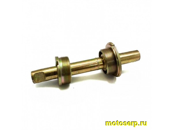 Купить  Вал каретки в сборе под клин, гладкий вал 140 mm (Русский стандарт) Вело (шт) (Дан (з) купить с доставкой по Москве и России, цена, технические характеристики, комплектация фото  - motoserp.ru