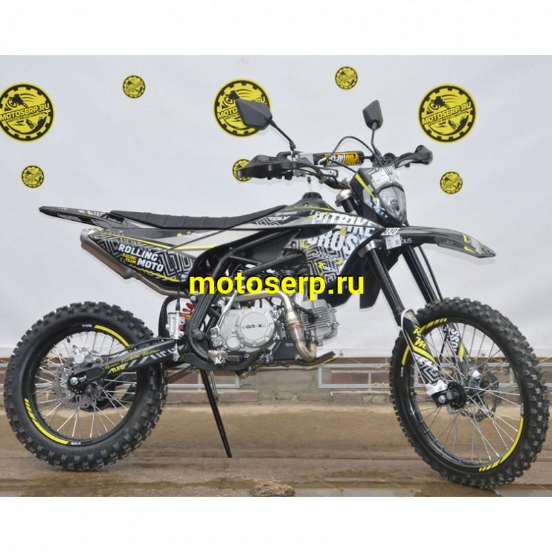 Купить  ====Питбайк GR-X YX125EM 19/16 (механ. сцепл., эл. cтартер 2024 г.) Roman Kurbatov Edition (зал) (шт) (GR купить с доставкой по Москве и России, цена, технические характеристики, комплектация фото  - motoserp.ru
