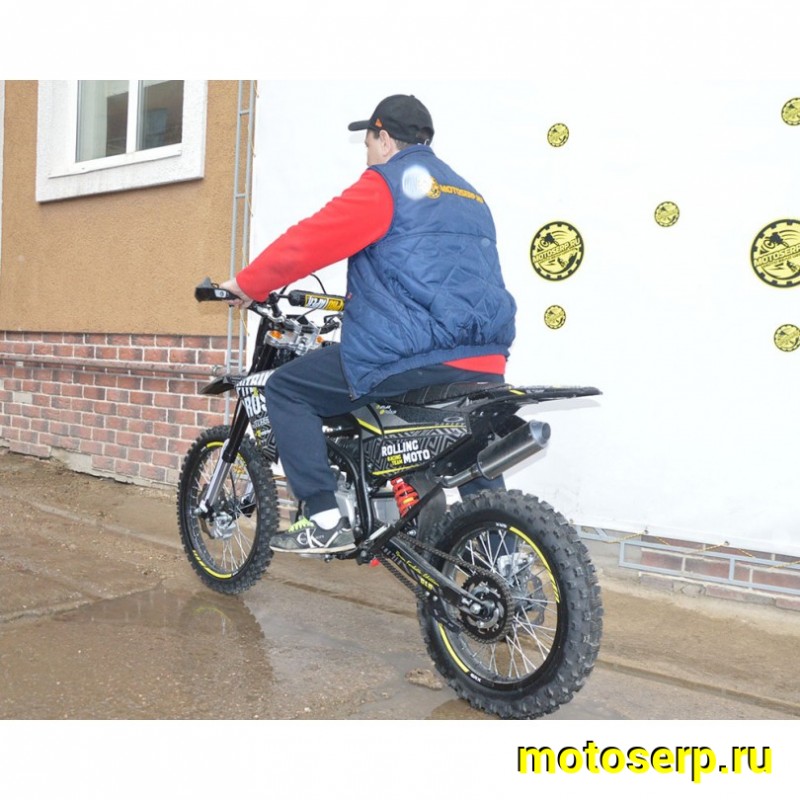 Купить  ====Питбайк GR-X YX125EM 19/16 (механ. сцепл., эл. cтартер 2024 г.) Roman Kurbatov Edition (зал) (шт) (GR купить с доставкой по Москве и России, цена, технические характеристики, комплектация фото  - motoserp.ru