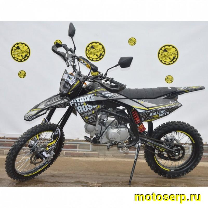 Купить  ====Питбайк GR-X YX125EM 19/16 (механ. сцепл., эл. cтартер 2024 г.) Roman Kurbatov Edition (зал) (шт) (GR купить с доставкой по Москве и России, цена, технические характеристики, комплектация фото  - motoserp.ru