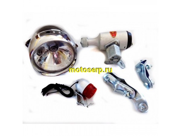 Купить  Динамо в сборе (электрооборудование 12V) Вело (ком) (MT D-4597 купить с доставкой по Москве и России, цена, технические характеристики, комплектация фото  - motoserp.ru