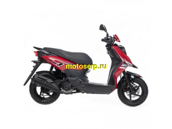 Купить  ====Скутер SYM CROX 125 Красный 4Т, 125сс, литые кол.12"/12",  диск./бараб, внедор. резина. (шт) купить с доставкой по Москве и России, цена, технические характеристики, комплектация фото  - motoserp.ru