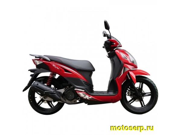 Купить  ====Скутер SYM SYMPHONY SR 125 Красный 4Т. 125сс, литые кол.16"/16",  диск./диск ,дорожн. резина. (шт) купить с доставкой по Москве и России, цена, технические характеристики, комплектация фото  - motoserp.ru