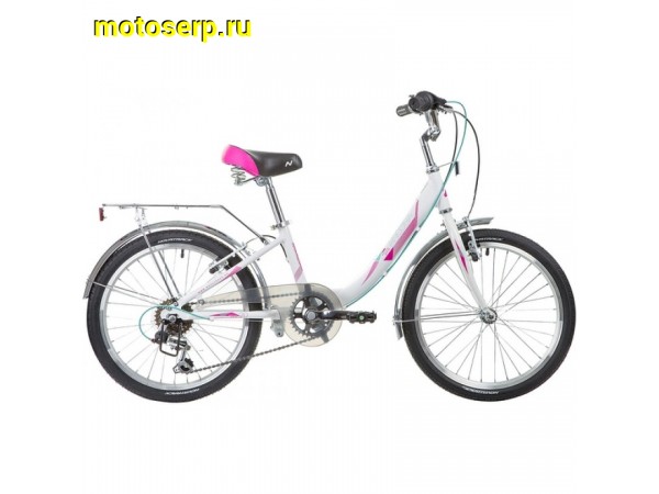 Купить  ====20" скоростной NOVATRACK ANCONA (Новатрек Анкона) 20"; 6ск; рама-алюминий; тормоз-V-Brake (шт) купить с доставкой по Москве и России, цена, технические характеристики, комплектация фото  - motoserp.ru