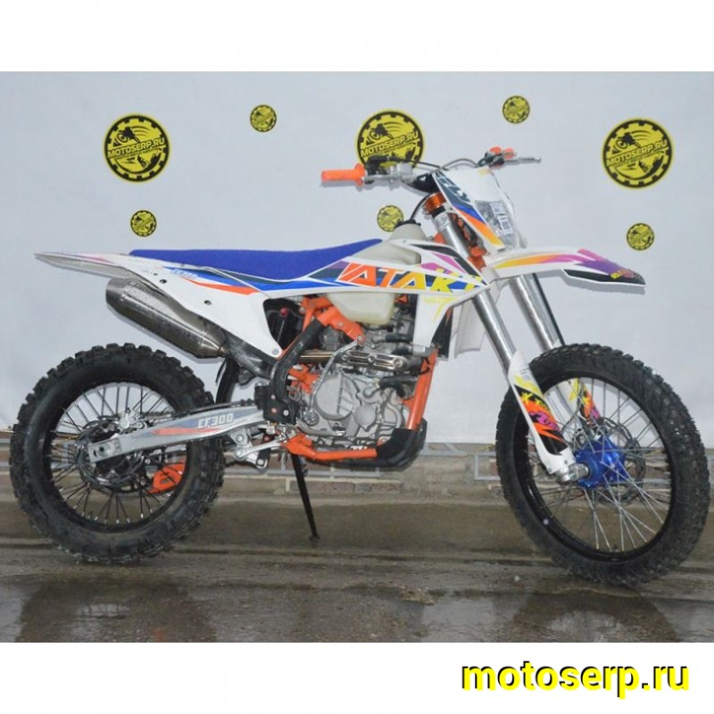 Купить  ====Мотоцикл Кросс/Эндуро ATAKI EF300 (4T 174MN) 21/18 (шт) (SM купить с доставкой по Москве и России, цена, технические характеристики, комплектация фото  - motoserp.ru
