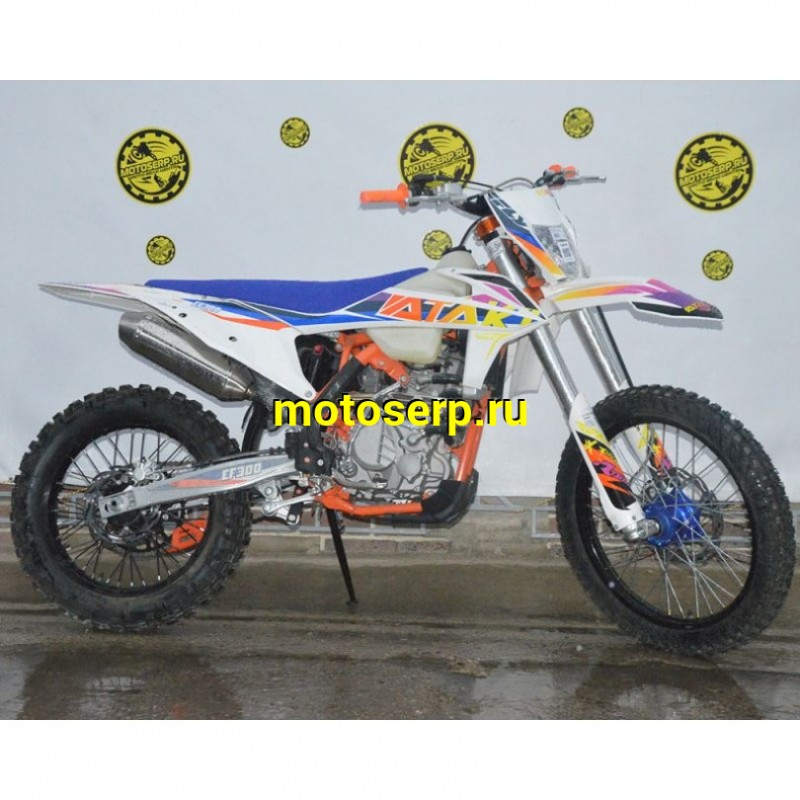 Купить  ====Мотоцикл Кросс/Эндуро ATAKI EF300 (4T 174MN) 21/18 (шт) (SM купить с доставкой по Москве и России, цена, технические характеристики, комплектация фото  - motoserp.ru