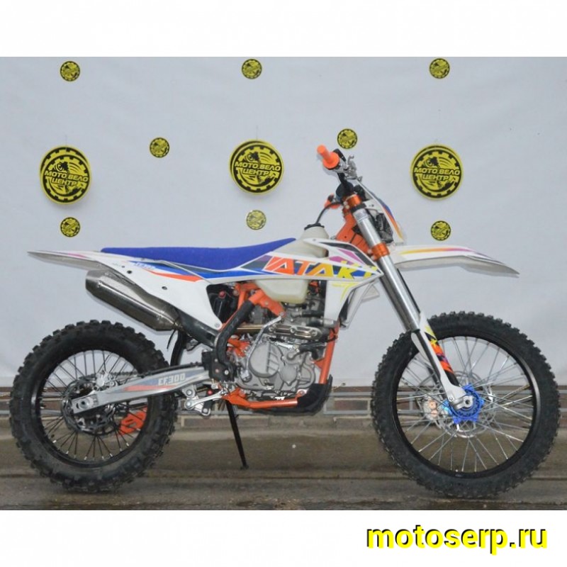 Купить  ====Мотоцикл Кросс/Эндуро ATAKI EF300 (4T 174MN) 21/18 (шт) (SM купить с доставкой по Москве и России, цена, технические характеристики, комплектация фото  - motoserp.ru