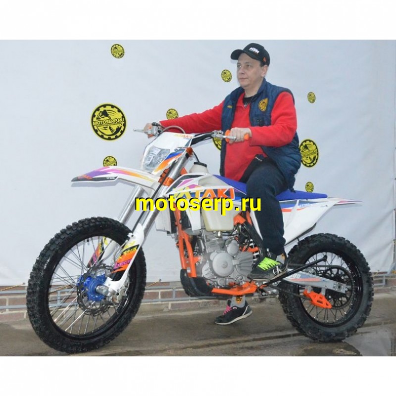 Купить  ====Мотоцикл Кросс/Эндуро ATAKI EF300 (4T 174MN) 21/18 (шт) (SM купить с доставкой по Москве и России, цена, технические характеристики, комплектация фото  - motoserp.ru