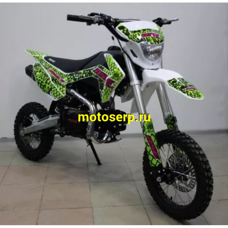 Купить  ====Питбайк BSE EX125 17/14 Max13 Green Pink Neon (шт) купить с доставкой по Москве и России, цена, технические характеристики, комплектация фото  - motoserp.ru