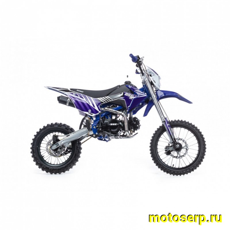 Купить  ====Питбайк BSE MX125 17/14 (ZS) Racing Blue 3 (двиг. Zongshen) (шт) купить с доставкой по Москве и России, цена, технические характеристики, комплектация фото  - motoserp.ru