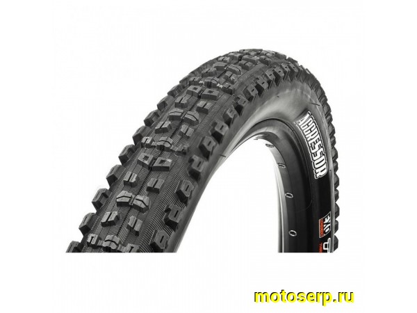 Купить  Покрышка  27.5" 584 27.5х2.30 шипованная MAXXIS AGGRESSOR TPI 120 (Folding tire - фолдинг) Тайвань Cheng Shin Group Вело (шт) (КС ETB91009100 купить с доставкой по Москве и России, цена, технические характеристики, комплектация фото  - motoserp.ru