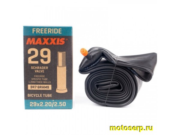 Купить  Камера 29" 29"х2.2/2.5 MAXXIS FREERIDE автовентиль (Тайвань Cheng Shin Group) Вело (шт) (КС EIB00097400 купить с доставкой по Москве и России, цена, технические характеристики, комплектация фото  - motoserp.ru