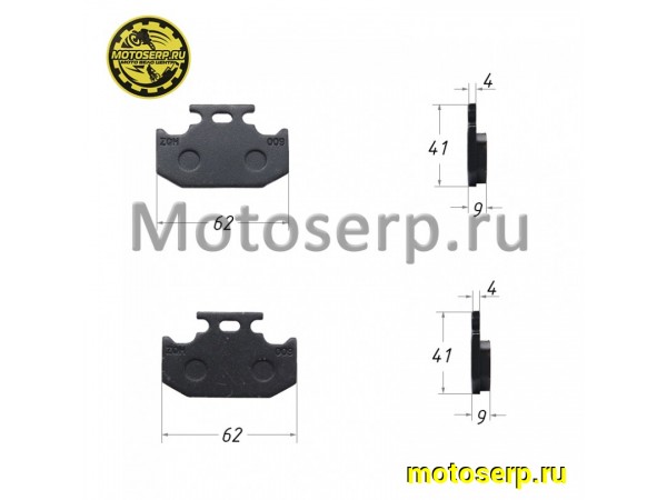 Купить  Колодки тормозные диск BSE MX Z7 PH 125 EX MXR Z1 Z2 Z3 Z4 Z5 Z6 Z8 Z10 M2 M4 J1, J2 Z6Y задние (пар) (Велос 4.450.0050 (Велос 30.543.0110 купить с доставкой по Москве и России, цена, технические характеристики, комплектация фото  - motoserp.ru