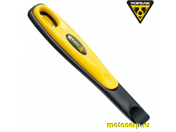 Купить  Ключ-монтажка, Лопатка шиномонтажная TOPEAK Shuttle Lever (2 шт черная и желтая) Вело (комп) (КС TTL002 купить с доставкой по Москве и России, цена, технические характеристики, комплектация фото  - motoserp.ru