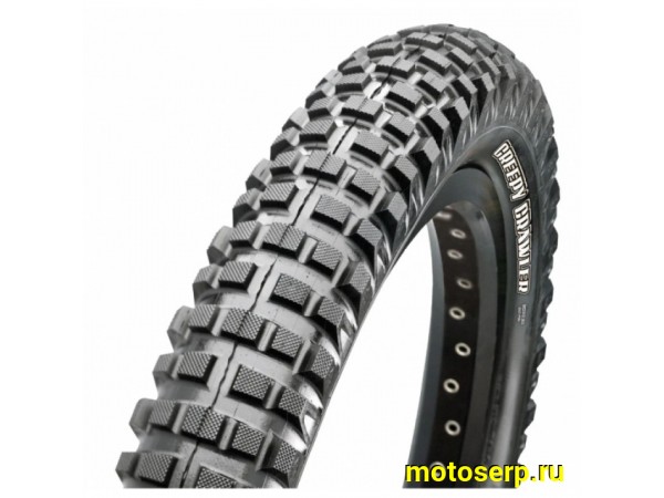 Купить  Покрышка  20" 406 20х2.0 шипованная MAXXIS CREEPY CRAWLER F/R M143 W TT DK62 474 3LY TP 60 (Тайвань Cheng Shin Group) Вело (шт) (КС ETB29688100 купить с доставкой по Москве и России, цена, технические характеристики, комплектация фото  - motoserp.ru