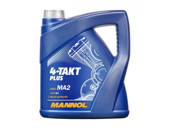 Купить  Масло MANNOL 4-TAKT PLUS 7202 10W40 (полусинтетич.) 4л (Пластик) (шт) (MANNOL 1425 купить с доставкой по Москве и России, цена, технические характеристики, комплектация фото  - motoserp.ru