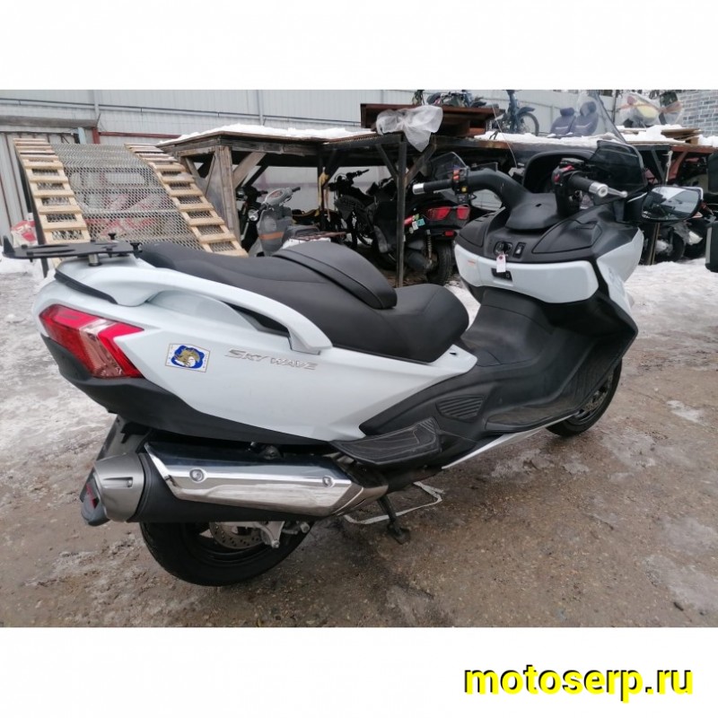 Купить  ====Максискутер Suzuki Skywave 650LX ABS 2016 г.в. 17032км Из Японии,без пробега по РФ  купить с доставкой по Москве и России, цена, технические характеристики, комплектация фото  - motoserp.ru