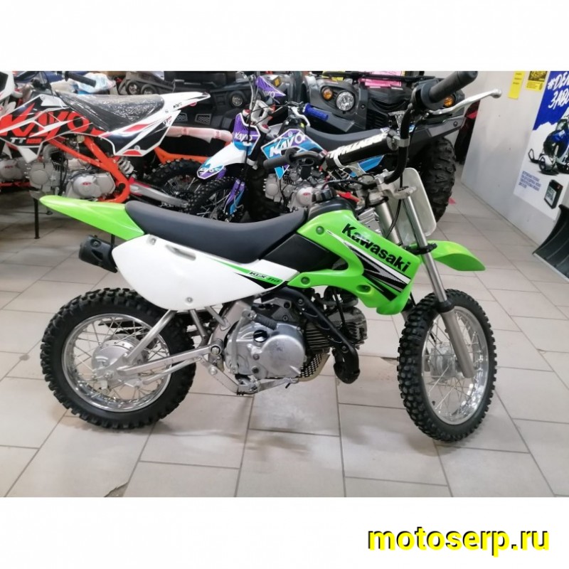 Купить  ====Мотоцикл Kawasaki KLX 110 2010г.в.(детский/подростковый)Из Японии,без пробега по РФ купить с доставкой по Москве и России, цена, технические характеристики, комплектация фото  - motoserp.ru