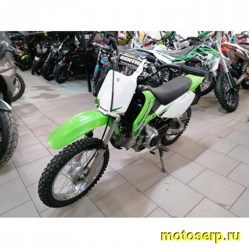 Купить  ====Мотоцикл Kawasaki KLX 110 2010г.в.(детский/подростковый)Из Японии,без пробега по РФ купить с доставкой по Москве и России, цена, технические характеристики, комплектация фото  - motoserp.ru