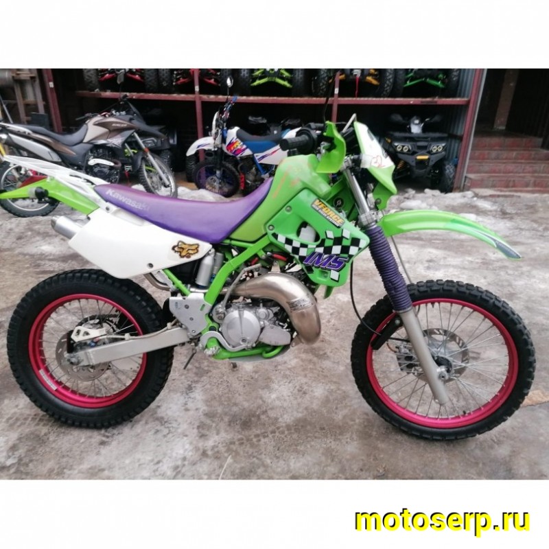 Купить  ====Мотоцикл Kawasaki KDX 220 SR (переделан в R,много тюнинга) 1997г.в.Из Японии,без пробега по РФ купить с доставкой по Москве и России, цена, технические характеристики, комплектация фото  - motoserp.ru
