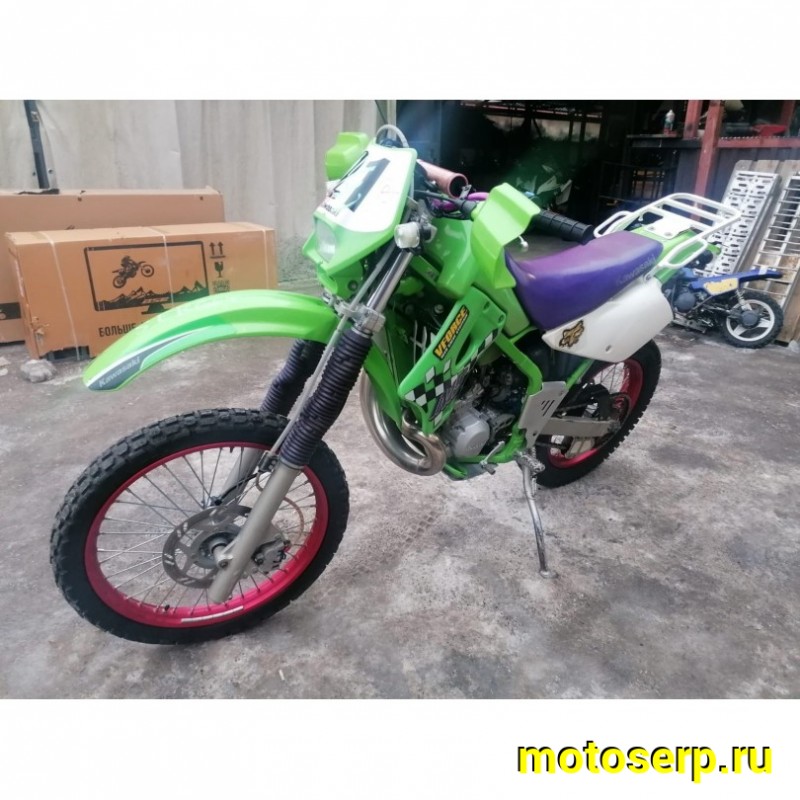 Купить  ====Мотоцикл Kawasaki KDX 220 SR (переделан в R,много тюнинга) 1997г.в.Из Японии,без пробега по РФ купить с доставкой по Москве и России, цена, технические характеристики, комплектация фото  - motoserp.ru