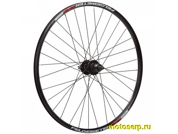 Купить  Колесо 26" двойное заднее под кассету, Disk  с креплен диска на втулке (FELGEBIETER) Вело (шт) (Грат Вест Х87862 (з) купить с доставкой по Москве и России, цена, технические характеристики, комплектация фото  - motoserp.ru