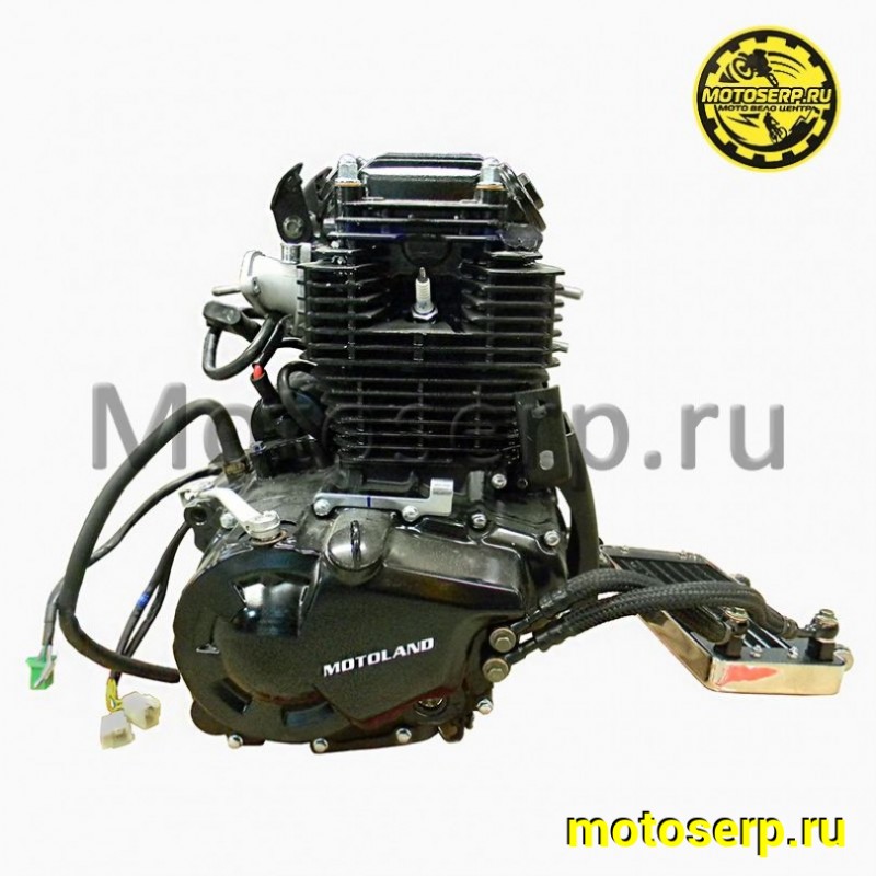 Купить  Двигатель  в сб. 300cc 172FMM-5 PR (CB300) с БАЛАНСИРОМ, с МАСЛЯНЫМ РАДИАТОРОМ, 5ск, полный компл. с электрикой Motoland R1 (шт) (0 купить с доставкой по Москве и России, цена, технические характеристики, комплектация фото  - motoserp.ru