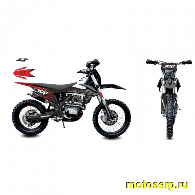Купить  Мотоцикл Кросс/Эндуро JHL Z3+ (300сс OTOM) (спортинв) 21/18, 300сс ,подвеска KKE (шт) (ТехМаркет купить с доставкой по Москве и России, цена, технические характеристики, комплектация фото  - motoserp.ru