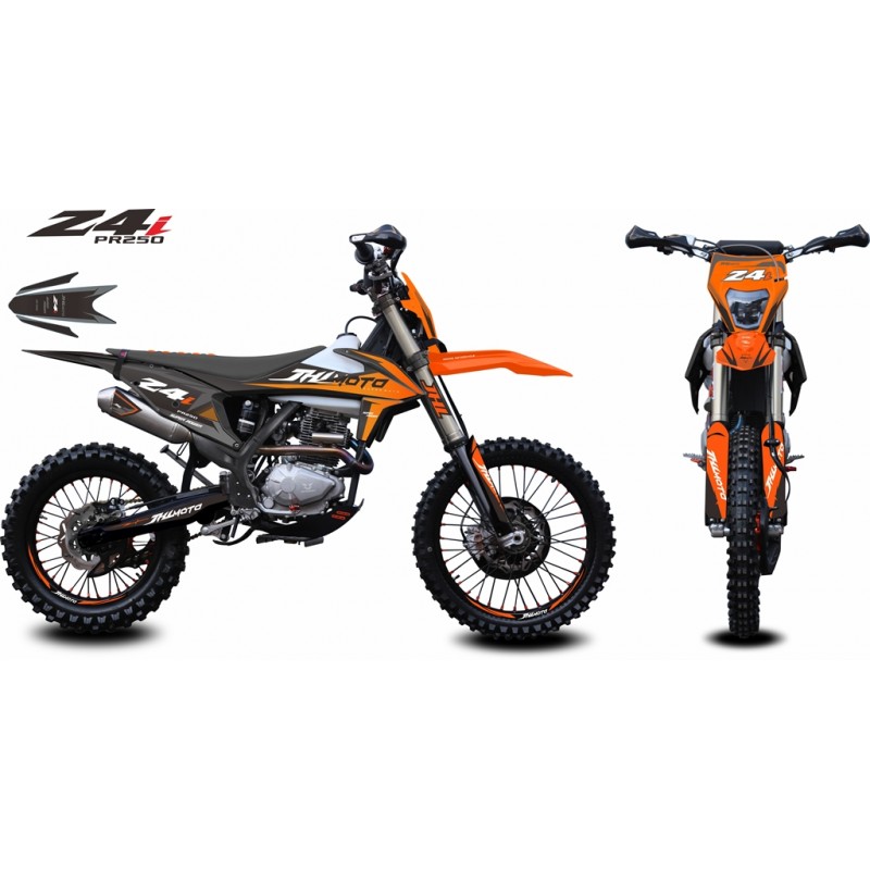 Купить  Мотоцикл Кросс/Эндуро JHL Z4i EFI PR (спортинв) 2023, 21/18, 250cc, ZS172FMM-5 ,подвеска CN Absorber (HTW 2х картриджная) (шт) (ТехМаркет (0 купить с доставкой по Москве и России, цена, технические характеристики, комплектация фото  - motoserp.ru
