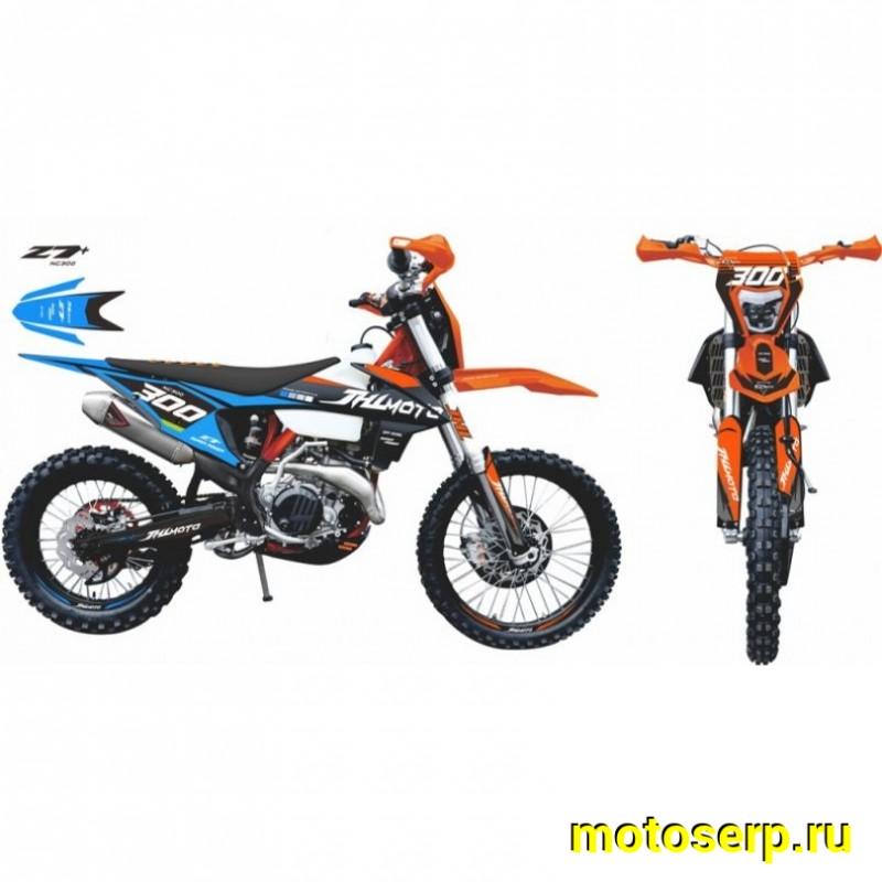Купить  ====Мотоцикл Кросс/Эндуро JHL MOTO Z7+ (300сс OTOM) (спортинв) 21/18, 300cc, 4T 177MM на одном распредвале, подвеска KKE (шт) (ТехМаркет купить с доставкой по Москве и России, цена, технические характеристики, комплектация фото  - motoserp.ru