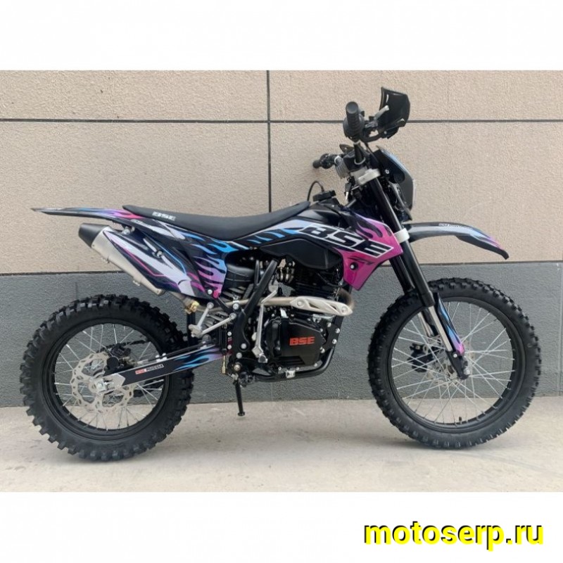Купить  Мотоцикл Кросс/Эндуро BSE Z1 HotRod Blue 150сс 19/16"  (шт) купить с доставкой по Москве и России, цена, технические характеристики, комплектация фото  - motoserp.ru