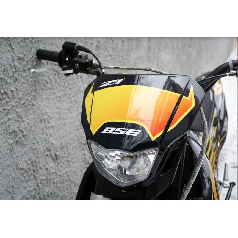 Купить  Мотоцикл Кросс/Эндуро BSE Z1 HotRod Red 150сс 19/16"  (шт) купить с доставкой по Москве и России, цена, технические характеристики, комплектация фото  - motoserp.ru
