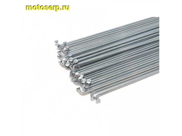 Купить  Спицы 26" L-280 мм, D-2 мм Вело (шт). (Дан купить с доставкой по Москве и России, цена, технические характеристики, комплектация фото  - motoserp.ru