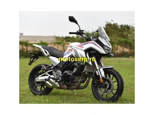 Купить  ====Мотоцикл внедорожный Regulmoto Discovery 400 Тур-эндуро (ЭПТС)двиг. CF, ABS , инжект., 6КПП,жидк.охлажд, видеорегистратор (шт) купить с доставкой по Москве и России, цена, технические характеристики, комплектация фото  - motoserp.ru