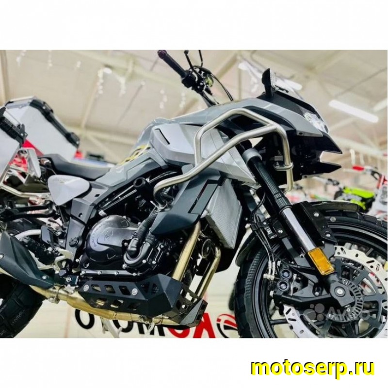 Купить  Мотоцикл внедорожный Regulmoto Discovery 400 Синий (ЭПТС) Тур-эндуро, двиг. CF, ABS , инжект., 6КПП, жидк.охлажд, видеорегистратор. без коф (шт) купить с доставкой по Москве и России, цена, технические характеристики, комплектация фото  - motoserp.ru