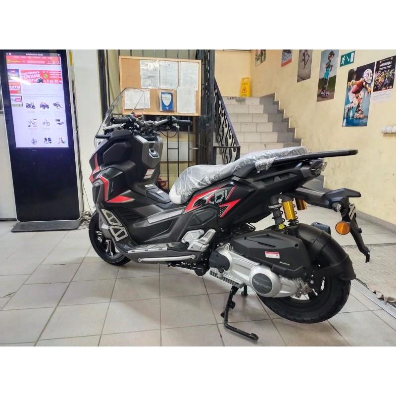 Купить  Скутер Regulmoto XDV PRO 300CC (LJ300T-18) EFI двиг APRILIA SR MAX 300, ABS, инжект. ,вариатор, подвеска KYB регулигуем. Матовый черный (шт) купить с доставкой по Москве и России, цена, технические характеристики, комплектация фото  - motoserp.ru