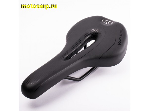 Купить  Седло спорт Vinca Sport с отверстием 270х145мм Вело (шт)  (Бар VS 94 купить с доставкой по Москве и России, цена, технические характеристики, комплектация фото  - motoserp.ru