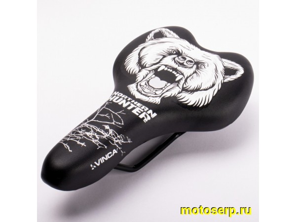 Купить  Седло спорт Vinca Sport, Northern Hunter 280х160мм Вело (шт)  (Бар VS 111-1 hunter купить с доставкой по Москве и России, цена, технические характеристики, комплектация фото  - motoserp.ru