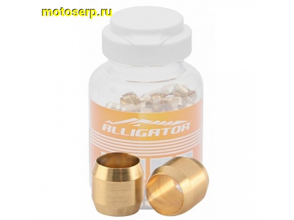Купить  Тормоз дисковый гидравлический, ВКЛАДЫШ (оливка) гидролинии HK-14 Alligator" размер (L) Вело (шт) (Гусев купить с доставкой по Москве и России, цена, технические характеристики, комплектация фото  - motoserp.ru