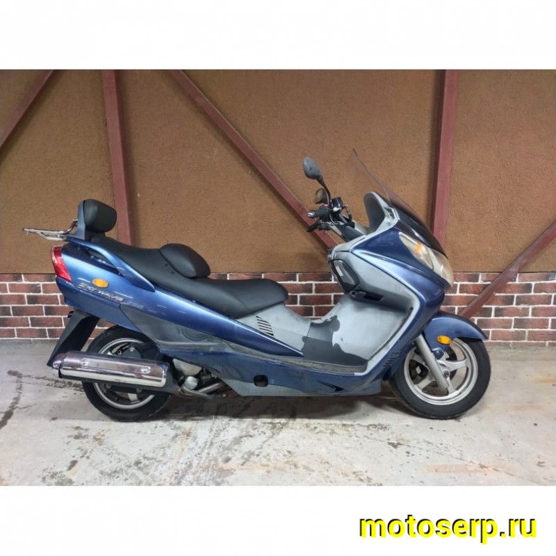 Купить  ====Максискутер Suzuki Skywave 250S 2002 г.в.38635км Из Японии,без пробега по РФ  купить с доставкой по Москве и России, цена, технические характеристики, комплектация фото  - motoserp.ru